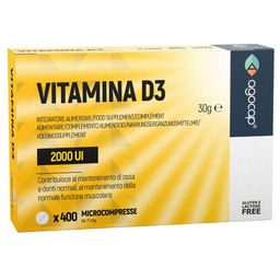 Vitamin D3 2000 IE Komplex – hochdosiert für Immunsystem & Knochen Balance natürlich Abwehrkräfte