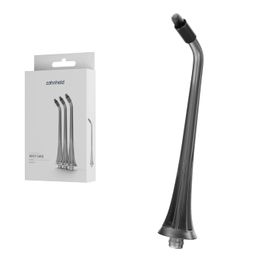 Zahnheld Ersatzdüsen Deep Care schwarz (3 Stück) - effektive Reinigung der Zahnzwischenräume