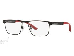 Emporio Armani Metall Fassung Modell  EA1124-3001 Matte Black
