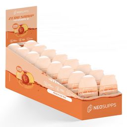 Neosupps Zero Sirup, Peach Ice Tea Geschmack, mit Vitamin C