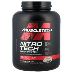 MuscleTech Nitro-Tech Whey Protein Cookies & Cream