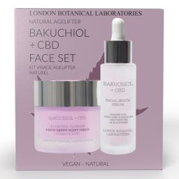 London botanical loboratories Bakuchiol + CBD  Anti-Aging Gesichtsset