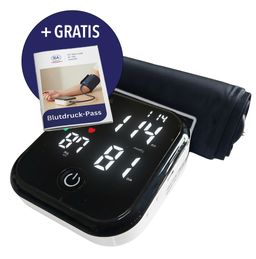 IEA Medical Blutdruckmessgerät Oberarm LED mit Blutdruckpass