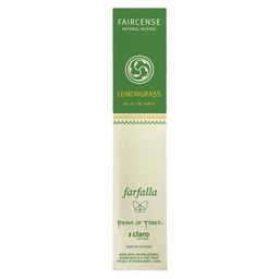 Farfalla Lemongrass / Relax on Earth, Faircense Räucherstäbchen Bio