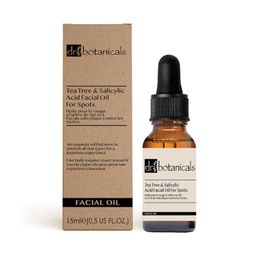 Dr. Botanicals Gesichtsöl mit Eukalyptus, Teebaumöl, Anti-Aging-Wirkung und Salicylsäure, 15 ml