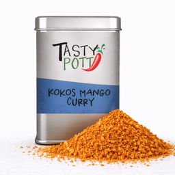 TASTY-POTT Tasty Pott Kokos Mango Curry Gewürz - 75g Dose