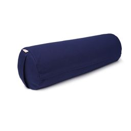 yogabox Yoga & Pilates Bolster / Yogarolle BASIC - dunkelblau - 65 x 22 x 22,0 cm