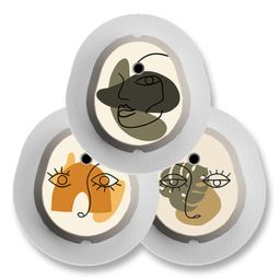 Diasticker® Dexcom G7 Stickerset "Abstrakt"