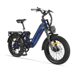 CYRUSHER Kommoda Pro Elektrofahrrad mit 52V 20Ah Akku