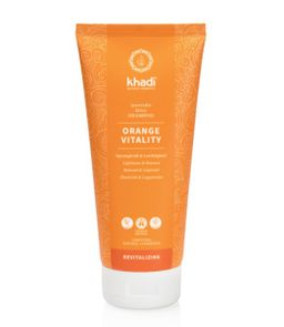 khadi Naturkosmetik Ayurvedisches Elixier Shampoo Orange Vitality