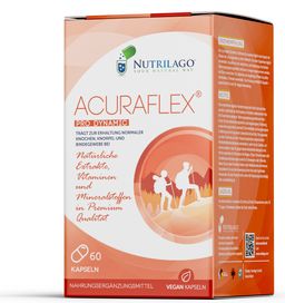 Nutrilago® ACURAFLEX Pro Dynamic - Nahrungsergänzung für Gelenke, Knorpel und MEHR BEWEGLICHKEIT