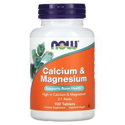 NOW FOODS Calcium & Magnesium