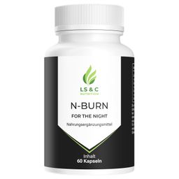 N- Burn for the night | Kapseln mit ausgewählten Inhaltsstoffen | über Nacht | 60 Kapseln
