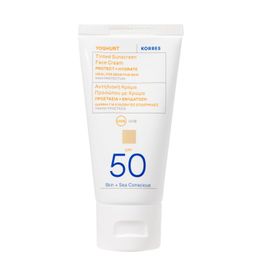 KORRES Yoghurt Getönte Sonnencreme für das Gesicht SPF50