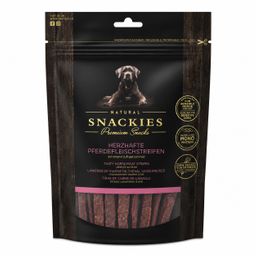 SNACKIES Herzhafte Pferdefleischstreifen - Monoprotein Snack für Hunde