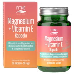 Fitne Magnesium + Vitamin E Kapseln