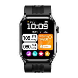 Knauermann PRO 4 Air Senioren-Smartwatch mit Sturzerkennung & SOS