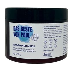 Das Beste vom Paul BADEMINERALIEN zum Entspannen & Vitalisieren