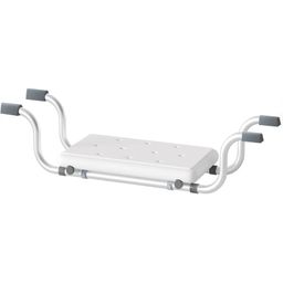 KARAT Badewannensitz Levi - Badewannenbrett - Verstellbar und rutschfest - Belastbar bis 136 kg