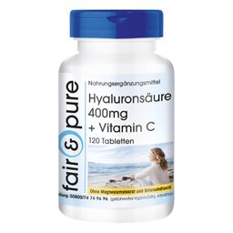 fair - pure | Hyaluronsäure 400mg + Vitamin C