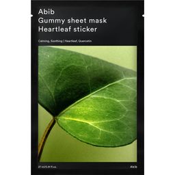 ABIB Gummy Sheet Mask Heartleaf Sticker – Beruhigende Gesichtsmaske