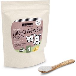 napani Hirschgeweihpulver, Ergänzungsfuttermittel für Hunde & Katzen