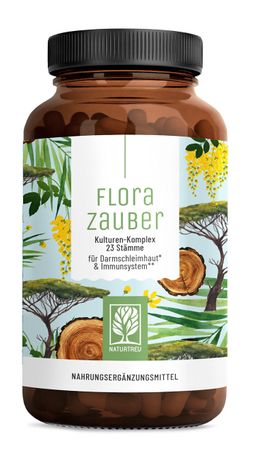 Kulturen Komplex 23 Bakterienstämme 60 vegane Kapseln magensaftresistent Florazauber NATURTREU®