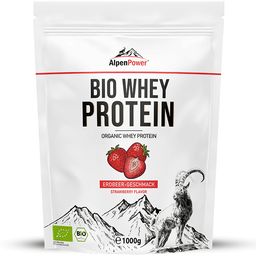 AlpenPower Bio Whey Protein- Erdbeere