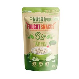 NutriPur gefriergetrocknete Früchte, Bio-Apfelstücke
