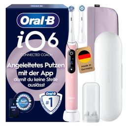 Oral-B iO Series 6, Pink Sand Luxe Edition Elektrische Zahnbürste