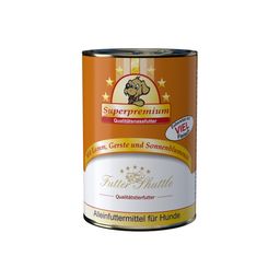 Hochwertiges Nassfutter für Hunde mit Lamm, Gerste und Sonnenblumenöl