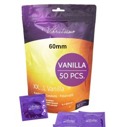 Vibratissimo *XX...L Vanilla - 60mm* große Kondome mit Vanille-Aroma