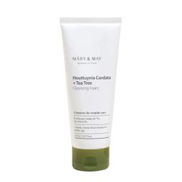 MARY & MAY  Houttuynia Cordata + Tea Tree Cleansing Foam