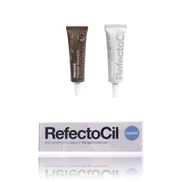 RefectoCil Intense Brow[n]s Base Gel Aschbraun & Activator Gel & Wimpernblättchen Set