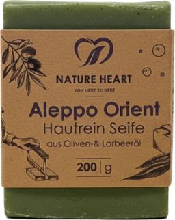 Nature Heart Aleppo Seife - Orient Hautrein