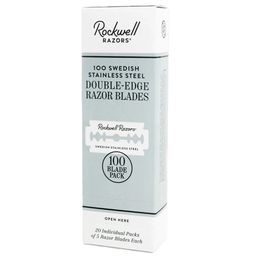 Rockwell Rockwell Rasierer Doppelseitige Rasierklingen – 100er-Pack
