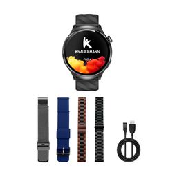 Knauermann PRO 4 (2026) Smartwatch mit Anruf & SOS Funktion