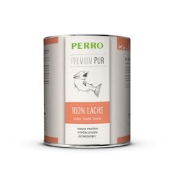 PERRO Premium Pur Lachs - Nassfutter Hund adult
