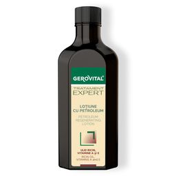 Gerovital Regenerationslotion mit Petroleum & Rizinusöl für geschädigtes und schütteres Haar 100 ml
