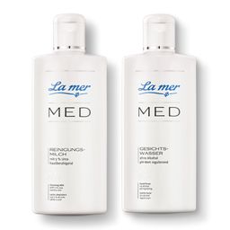 La mer MED Sparset Reinigungsmilch + Gesichtswasser