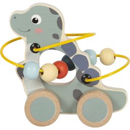 SMALL FOOT Schiebetier mit Motorikschleife Dino FSC 100%