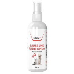 MYD7 | Läuse und Flöhe Spray | Pflegespray für Haustiere | Fell & Haut