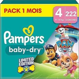 Pampers Baby Dry Gr. 4 Paw Patrol (9-14kg)