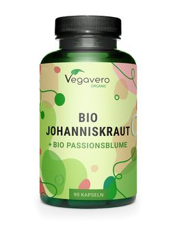 VEGAVERO Johanniskraut mit Passionsblume BIO