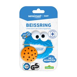 sensimed Baby Beißring Krümelmonster – Kühlende Zahnungshilfe – Klinisch Getestet & TÜV-Geprüft