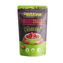 NutriPur gefriergetrocknete Früchte, Erdbeeren