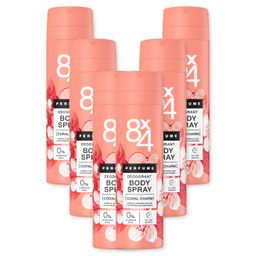 8X4 Body Spray Coral Charm