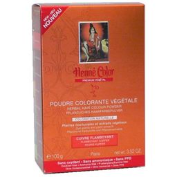 Henné Color Premium Vegetal Flamboyant Copper Henna-Pulver