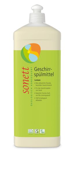 Geschirrspülmittel Lemon 100% biologisch abbaubar