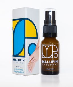MALUFIN Fußspray bei Juckreiz, Röttungen, Fußgeruch